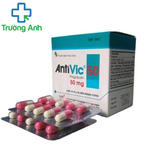 Antivic 50mg - Thuốc điều trị đau do tổn thương thần kinh