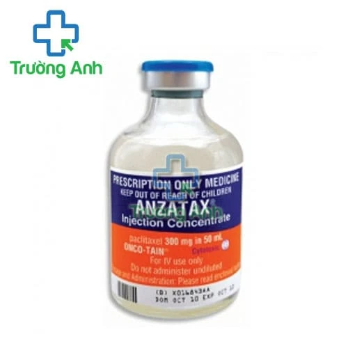 Anzatax 300mg/ 50ml Hospira - Thuốc điều trị ung thư vú, buồng trứng