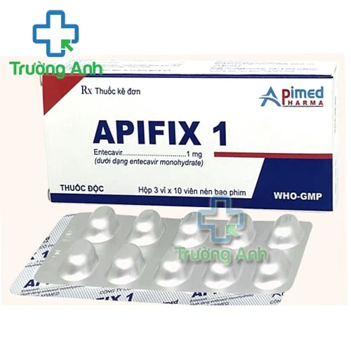 Apifix 1mg - Điều trị cho người nhiễm virus viêm gan B
