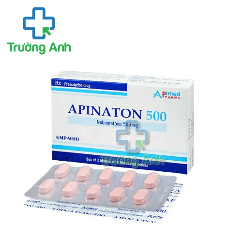 Apinaton 500 - Thuốc chống viêm, giảm đau hiệu quả của Apimed