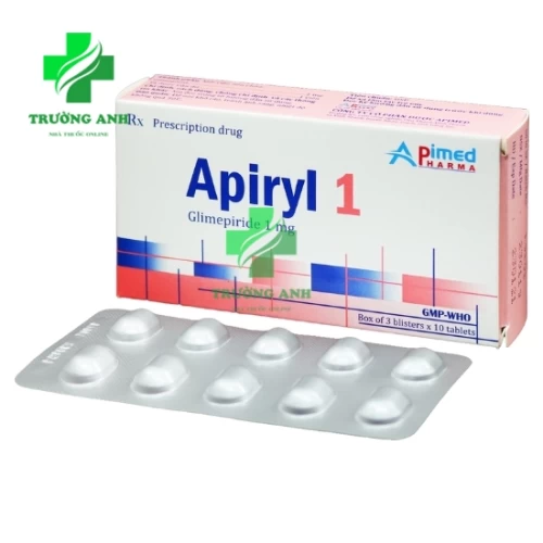 Apiryl 1 - Thuốc điều trị đái tháo đường hiệu quả của Apimed