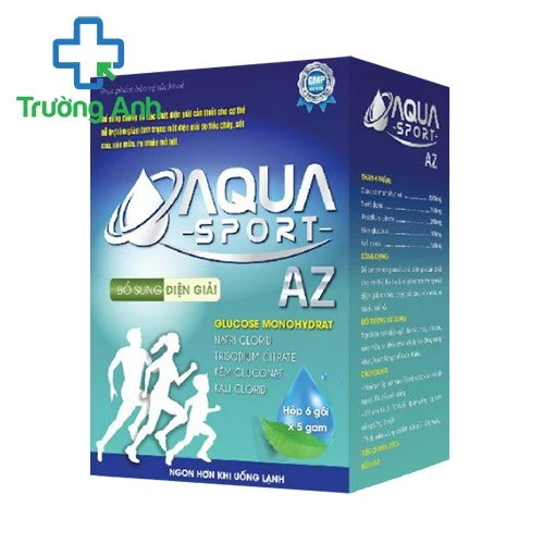 Aqua Sport AZ - Giúp bổ sung các chất điện giải cần thiết cho cơ thể