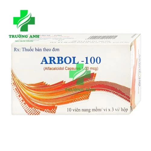 Arbol 100 Olive Healthcare - Trị bệnh do rối loạn chuyển hóa canxi