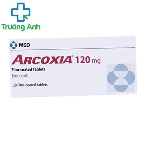 Arcoxia Tab 120mg 30's - Điều trị cột sống sính khớp hiệu quả