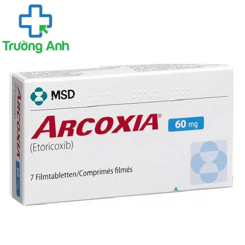 Arcoxia Tab 60mg 30's - Thuốc điều trị xương khớp hiệu quả