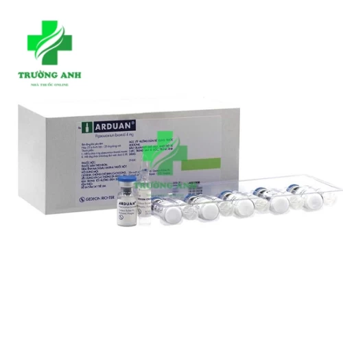 Arduan - Thuốc được dùng gây giãn cơ trong gây mê