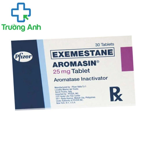 Aromasin 25mg - Thuốc điều trị ung thư vú giai đoạn tiến xa ở phụ nữ