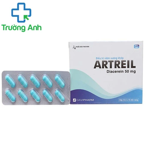 Artreil 50mg - Thuốc điều trị hoái hóa khớp, viêm khớp, đau nhức