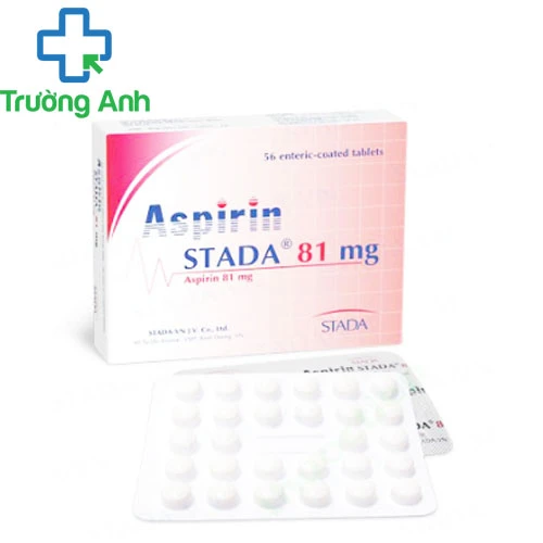 Aspirin Stada 81mg - Dự phòng thứ phát nhồi máu cơ tim và đột quỵ