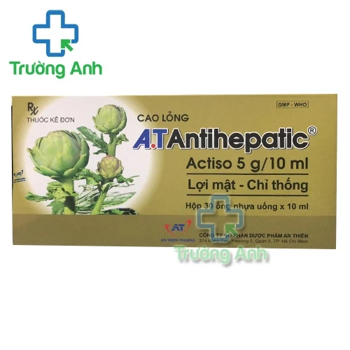 A.T Antihepatic - Thuốc bổ sung tăng cường chức năng gan hiệu quả