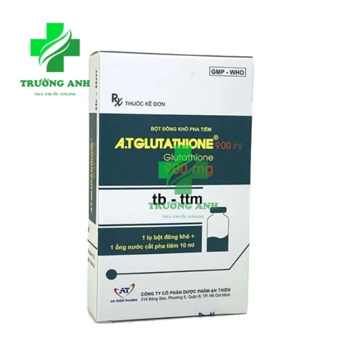 A.T Glutathione 900 inj - Thuốc giải độc sau xạ trị, hóa trị