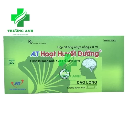 A.T Hoạt huyết dưỡng - Giúp điều trị chứng suy giảm trí nhớ hiệu quả