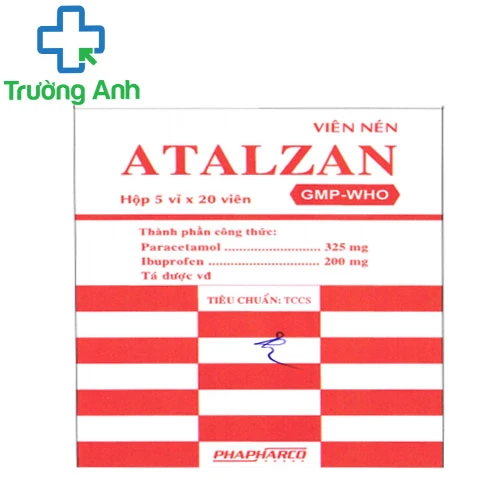 Atalzan 525mg - Thuốc giảm đau đầu, đau răng, thống kinh hiệu quả