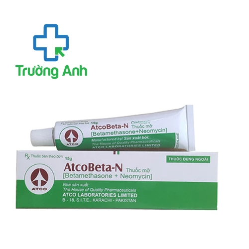 AtcoBeta-N Ointment - Thuốc bôi da điều trị viêm da hiệu quả của Pakistan