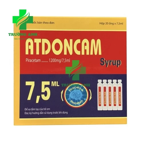 Atdoncam 1200mg Hadiphar - Thuốc điều trị suy giảm trí nhớ