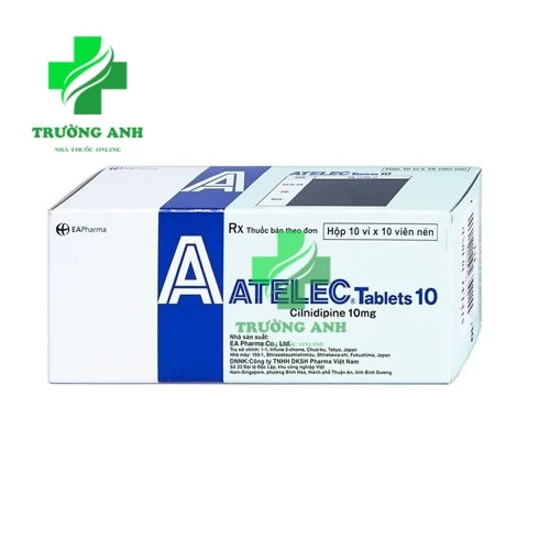 Atelec Tablets 10mg - Thuốc điều trị tăng huyết áp của  EA Pharma
