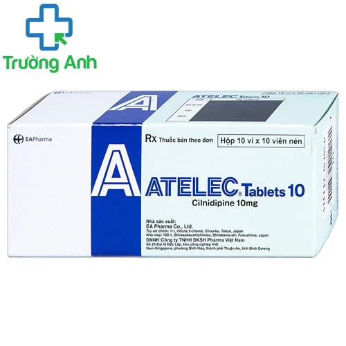 Atelec Tablets 10mg - Thuốc điều trị tăng huyết áp của  EA Pharma