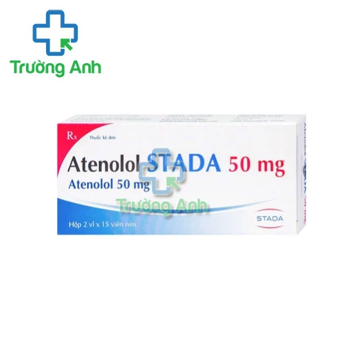 Atenolol Stada 50 mg - Điều trị tăng huyết áp, đau thắt ngực