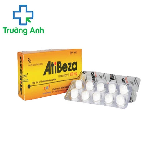 Atibeza 200mg - Thuốc điều trị tăng triglycerid máu hiệu quả