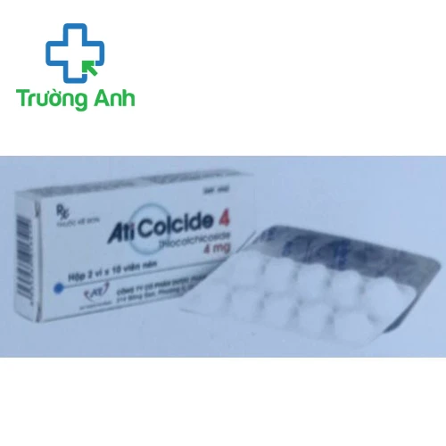 Aticolcide 4 An Thiên (viên) - Điều trị các bệnh lý về cột sống hiệu quả
