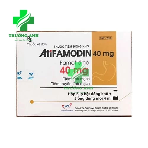 Atifamodin 40mg - Thuốc điều trị loét dạ dày - tá tràng hiệu quả