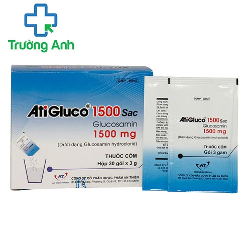 Atigluco 1500 sac - Điều trị viêm khớp gối hiệu quả