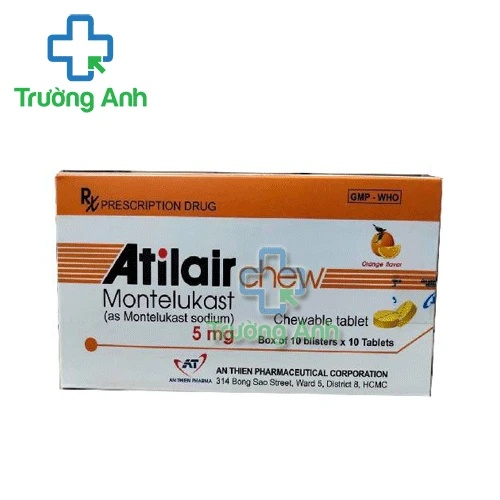 Atilair chew - Dự phòng và điều trị hen phế quản hiệu quả