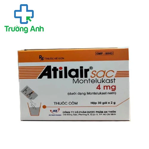 Atilair sac 4mg - Dự phòng và điều trị hen phế quản hiệu quả