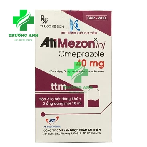 Atimezon inj 40mg - Thuốc điều trị viêm loét dạ dày hiệu quả