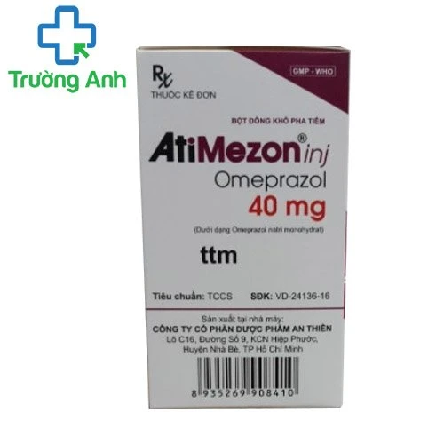 Atimezon inj 40mg - Thuốc điều trị viêm loét dạ dày hiệu quả