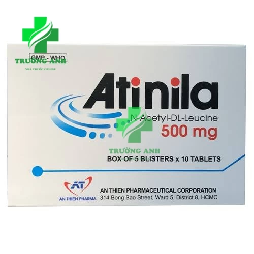 Atinila 500mg - Thuốc điều trị thần kinh hiệu quả