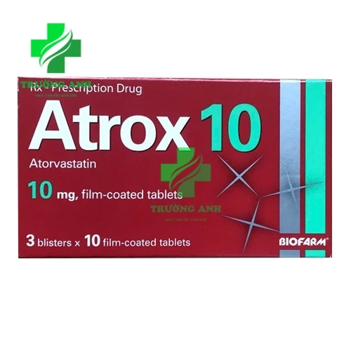 Atrox 10 S.C Biofarm - Thuốc điều trị tăng cholesterol máu