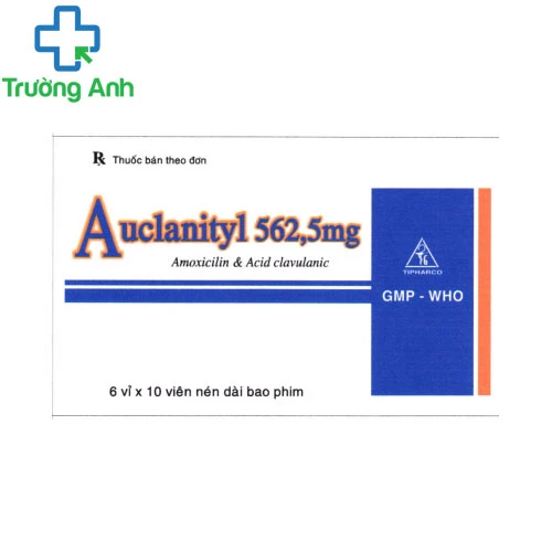 Auclanityl 500/62,5mg - Thuốc chống viêm đường hô hấp hiệu quả