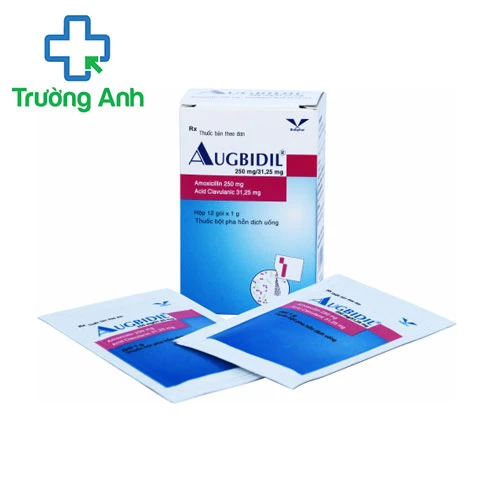 Augbidil 250mg/31,25mg Bidiphar - Thuốc điều trị nhiễm khuẩn