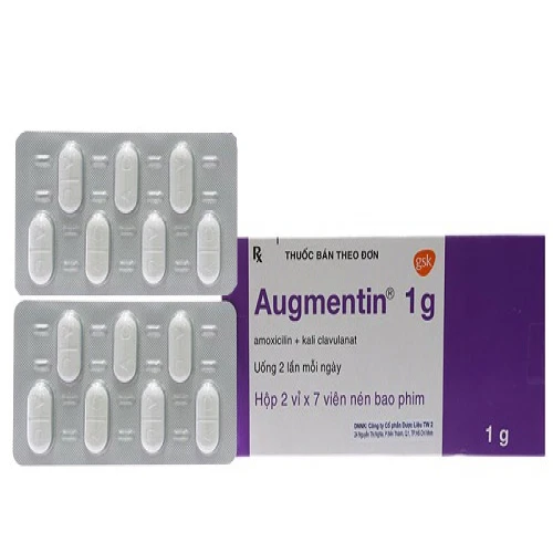 Augmentin Tablet 1g - Thuốc điều trị nhiễm khuẩn hiệu quả của Anh