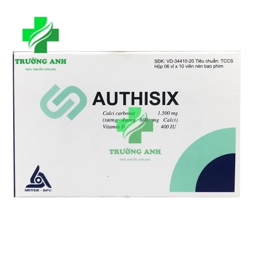 Authisix Meyer-BPC - Bổ sung Canxi và vitamin D3 cho cơ thể