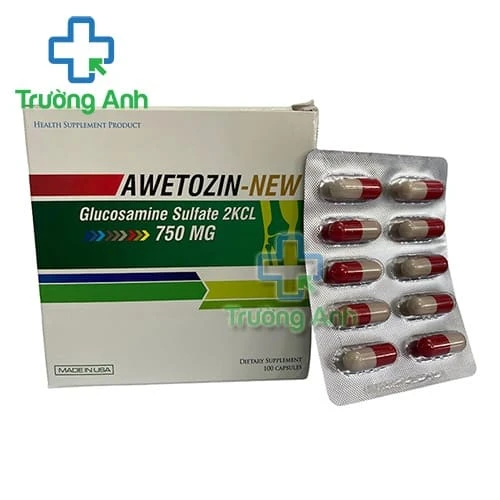 Awetozin-new - Giúp tăng dịch cho đầu sụn khớp hiệu quả