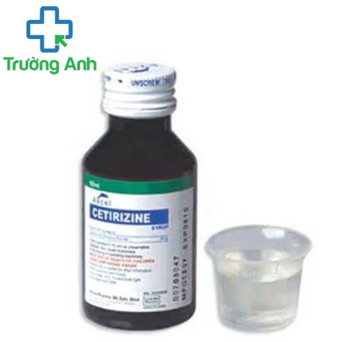 Axcel Cetirizine Syrup 5mg/5ml - Thuốc điều trị viêm mũi dị ứng