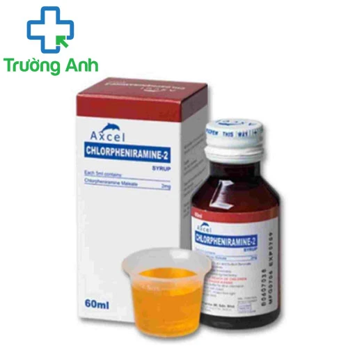 Axcel Chlorpheniramine-2 Syrup - Thuốc điều trị dị ứng hiệu quả