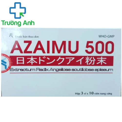 Azaimu 500 - Thuốc điều trị hoạt huyết, bổ huyết, điều kinh hiệu quả