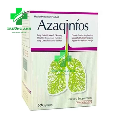 Azaqinfos - Giúp tăng cường chức năng đường hô hấp hiệu quả của Mỹ