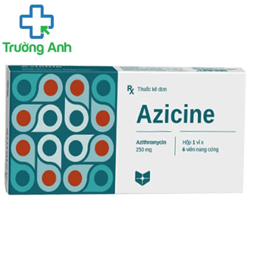 Azicine 250mg Stella (viên) - Thuốc điều trị nhiễm khuẩn đường hô hấp