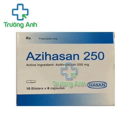 Azihasan 250 - Thuốc điều trị nhiễm khuẩn hiệu quả