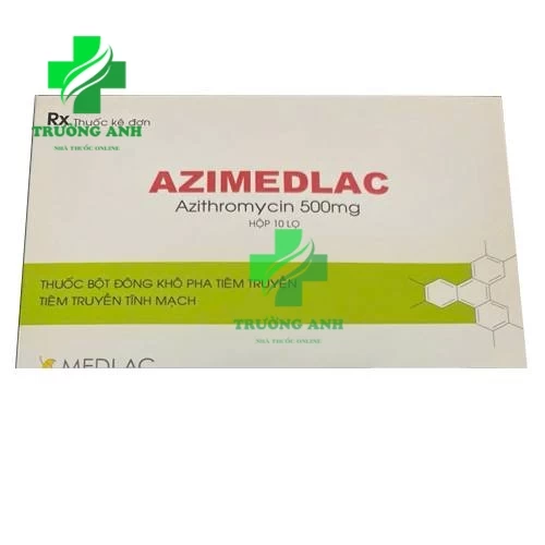 Azimedlac 500mg Medlac - Điều trị bệnh nhiễm khuẩn hiệu quả