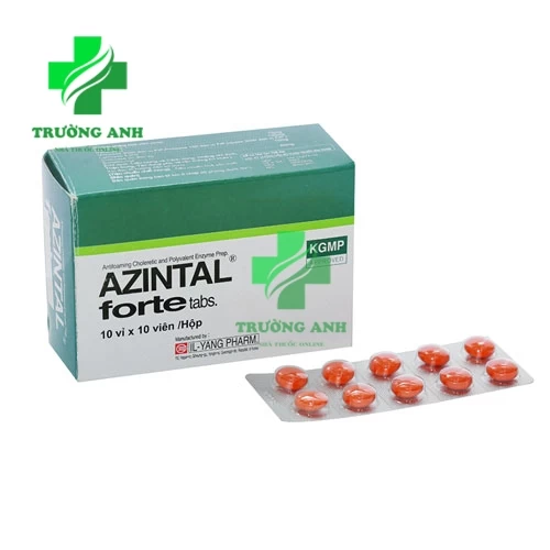 Azintal forte - Thuốc điều trị đau bụng, đầy hơi, khó tiêu hóa
