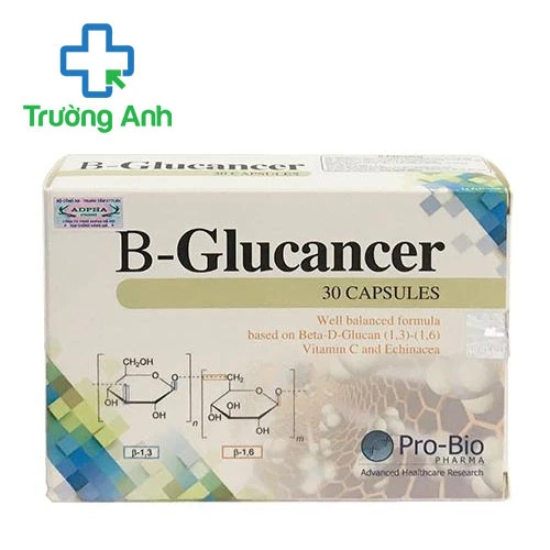 B-Glucancer - Hỗ trợ điều trị ung thư, ung bướu hiệu quả