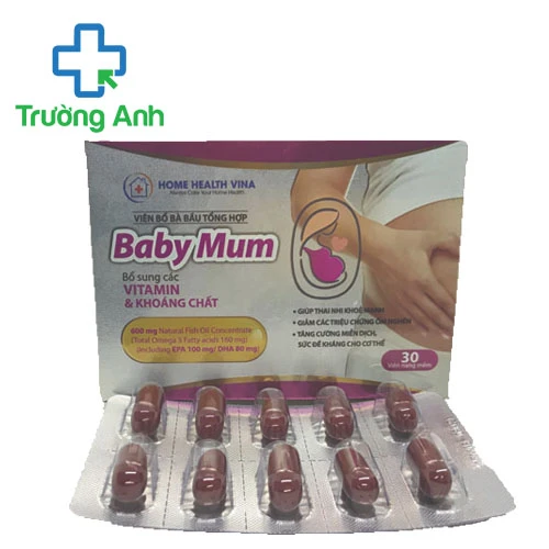 Viên bổ bà bầu tổng hợp Babymum - Thuốc bổ sung vitamin