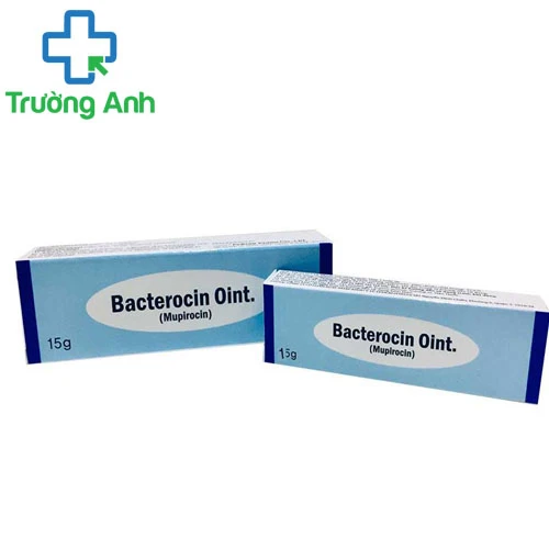Bacterocin Oint 15g - Thuốc mỡ bôi da nhiễm khuẩn hiệu quả