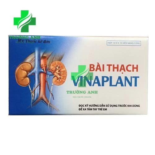 Bài thạch Vinaplant - Điều trị sỏi đường tiết niệu,sỏi thận hiệu quả