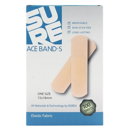 Ace Band-S (Sheer) 72mm x 18mm (hộp 10 miếng)